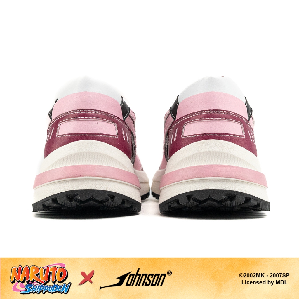 SEPATU SNEAKERS JOHNSON X NARUTO SHIPPUDEN - SAKURA