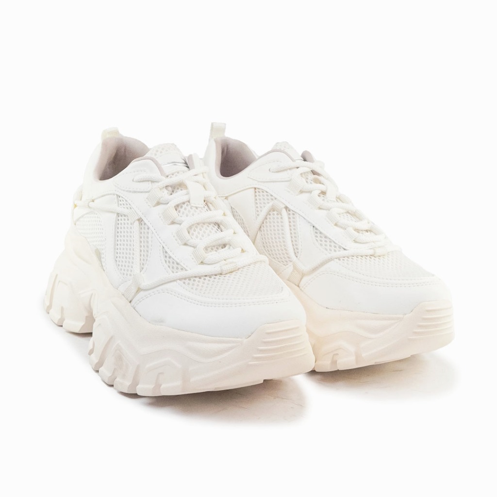 SEPATU SNEAKERS WANITA JOHNSON - IRIS WHITE