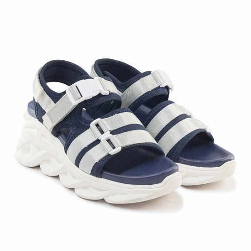 Sandal Wanita Johnson - Pisces Navy White