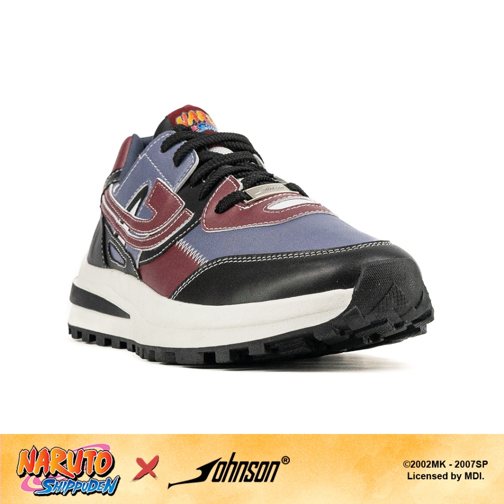 SEPATU SNEAKERS JOHNSON X NARUTO SHIPPUDEN - ITACHI