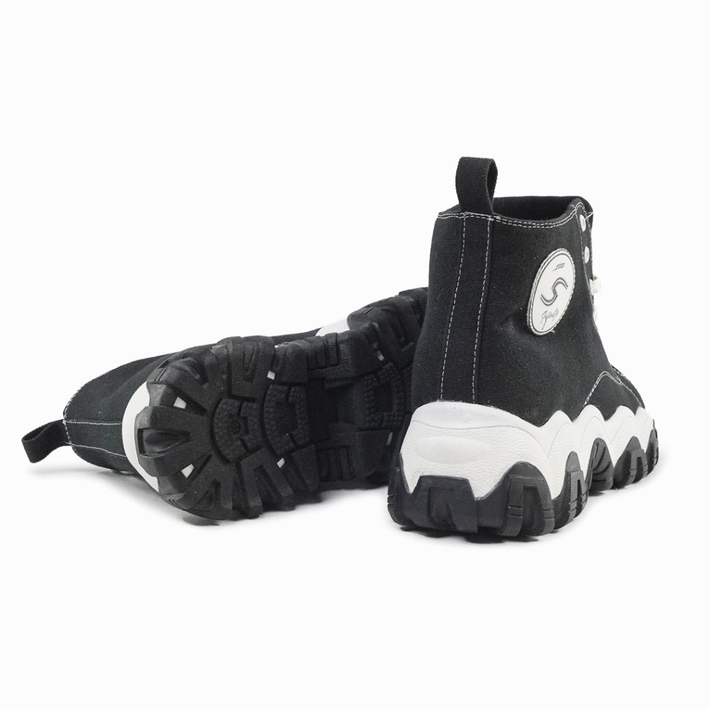 SEPATU SNEAKERS WANITA - JOHNSON INFINITE BLACK | BEIGE | WHITE