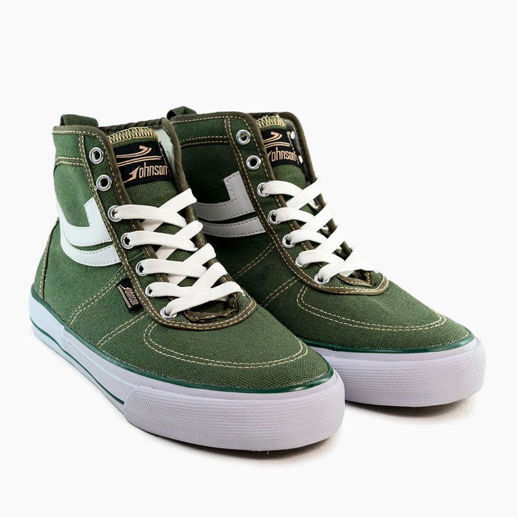 SEPATU SNEAKERS JOHNSON - SCORPIO HIGHCUT (HC) GREEN