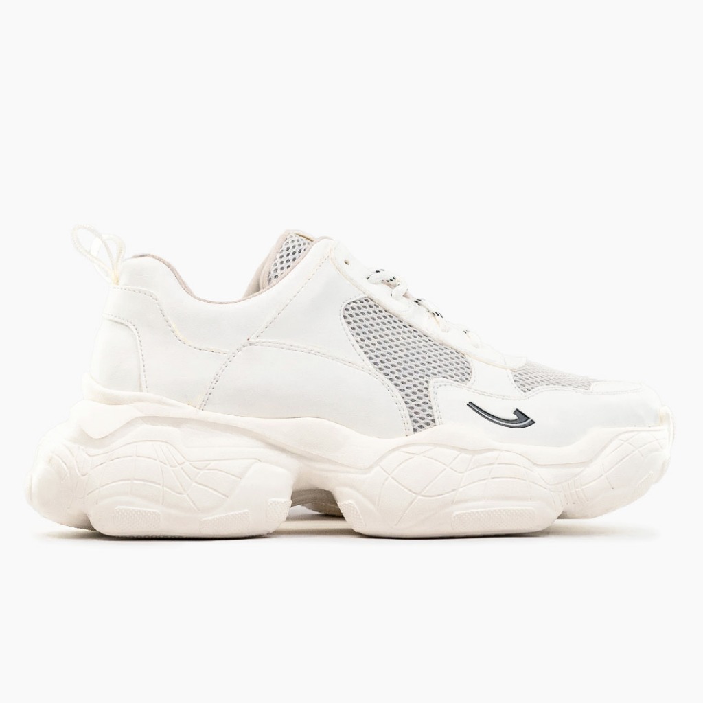 Sepatu Sneakers Wanita Johnson - ion White
