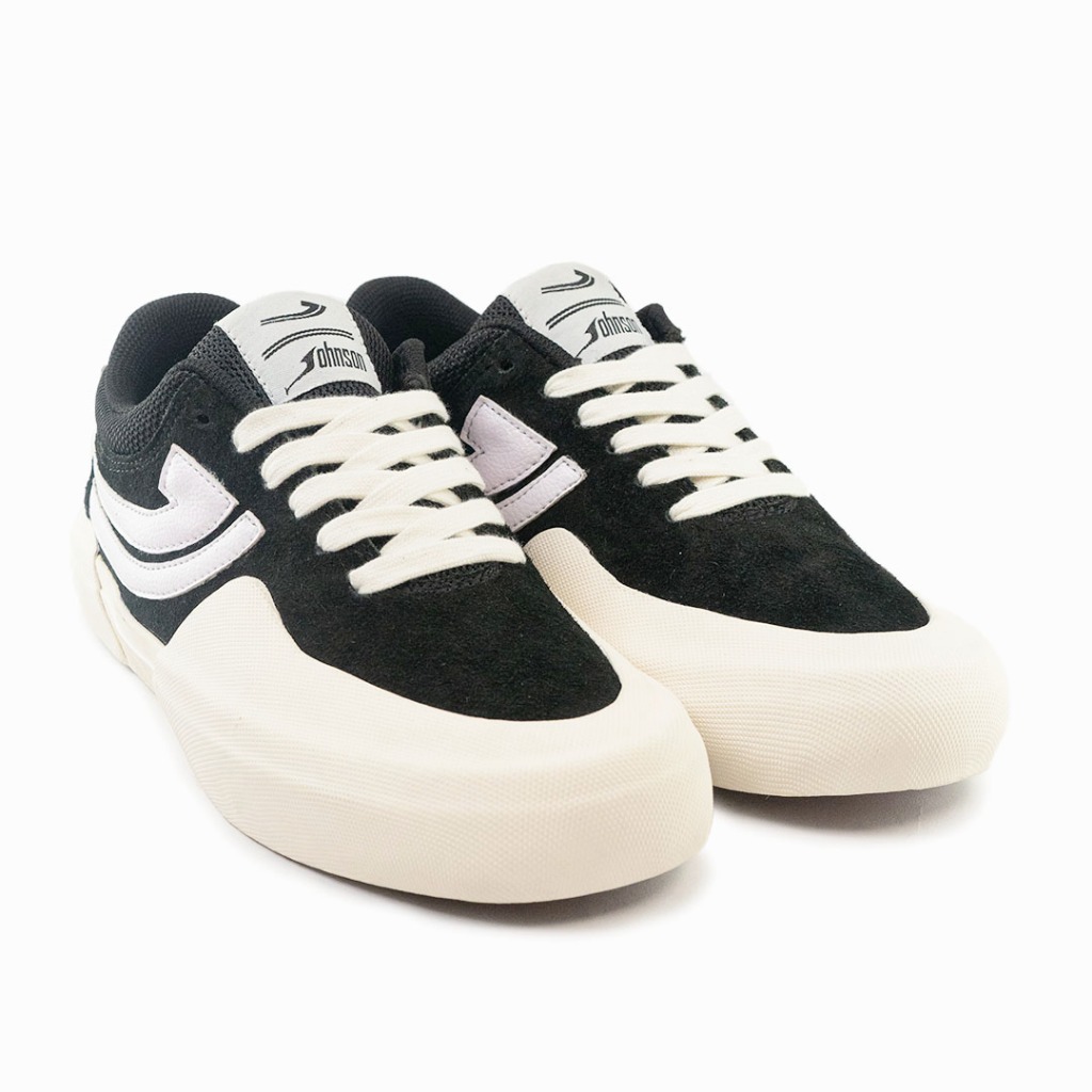 SEPATU SNEAKERS JOHNSON SOLITAIRE - V001 LOWCUT (LC) BLACK