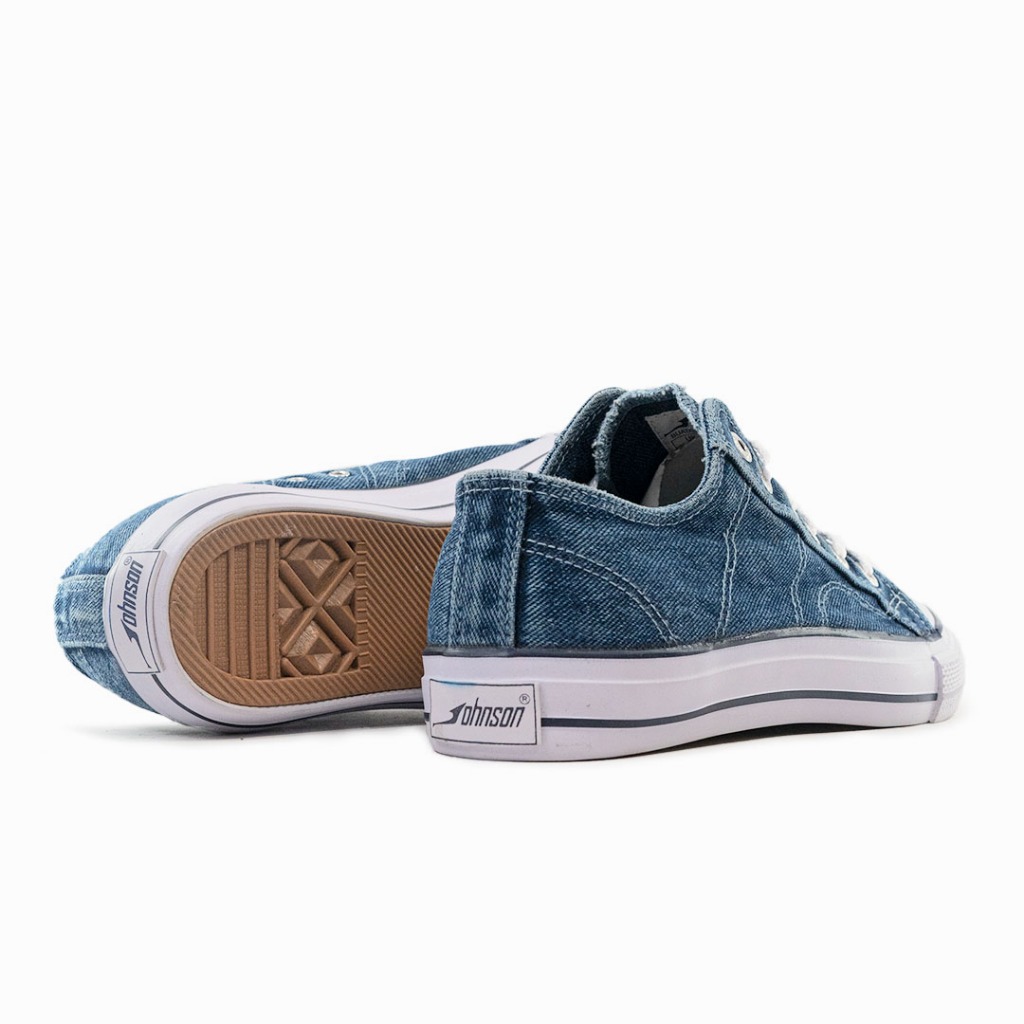 SEPATU SNEAKERS JOHNSON - CLASSIC LOWCUT (LC) DENIM