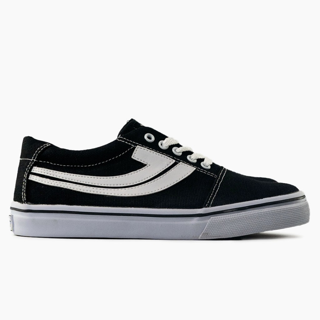 SEPATU SNEAKERS JOHNSON - ANDROMEDA LOWCUT (LC) BLACK WHITE | MILKY | ALL BLACK