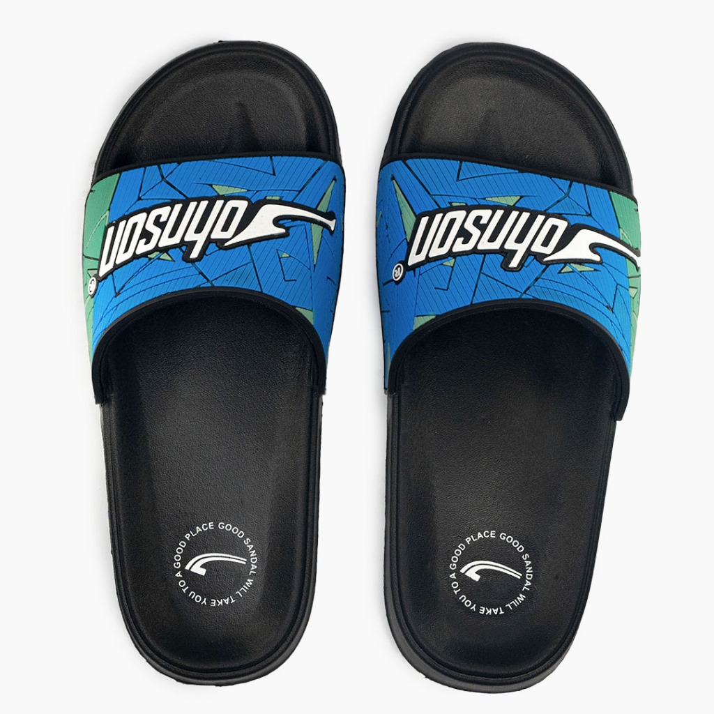 Sandal Slide Johnson - Mirage Blue | Maroon | Yellow | Grey