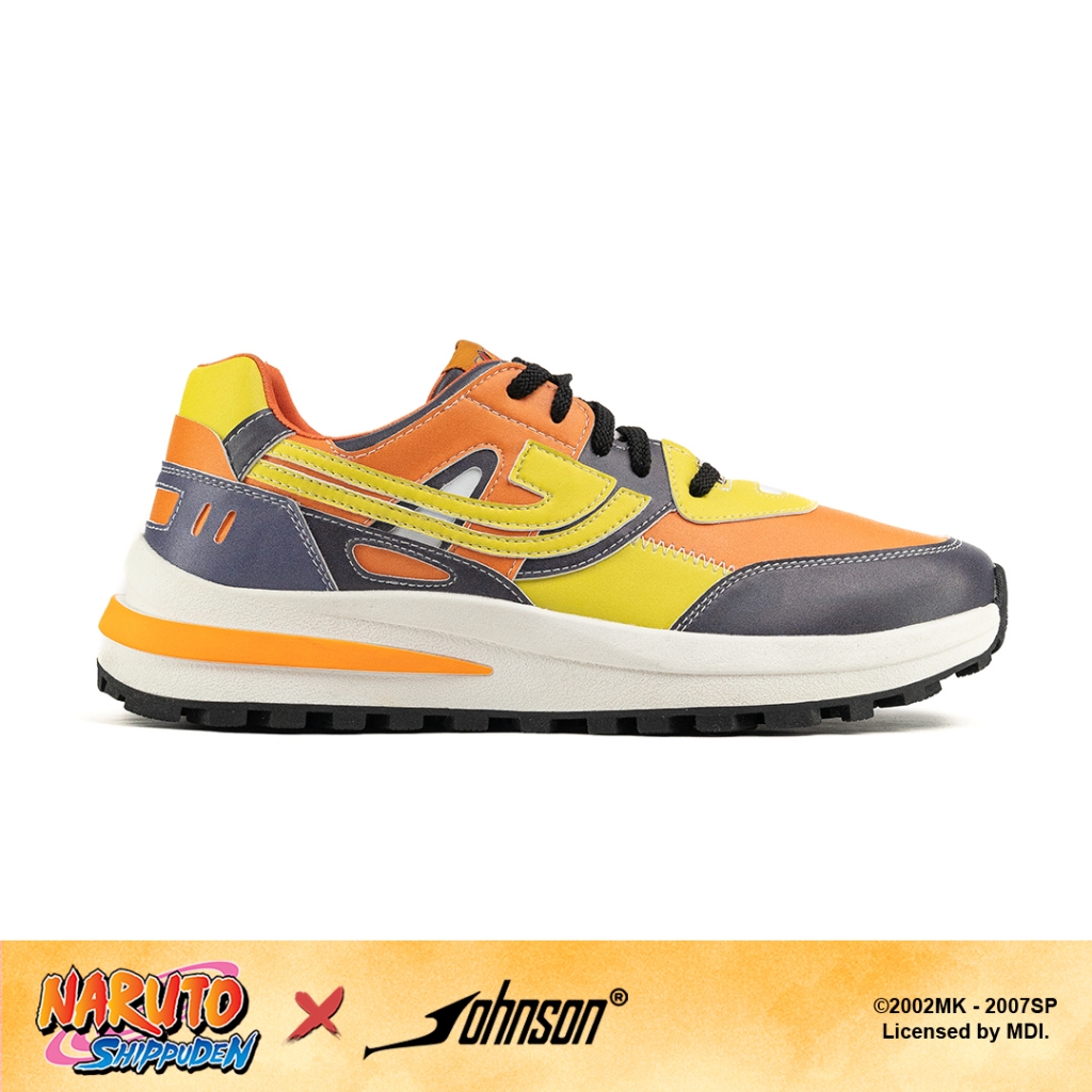 SEPATU SNEAKERS JOHNSON X NARUTO SHIPPUDEN - NARUTO