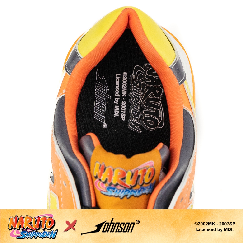 SEPATU SNEAKERS JOHNSON X NARUTO SHIPPUDEN - NARUTO