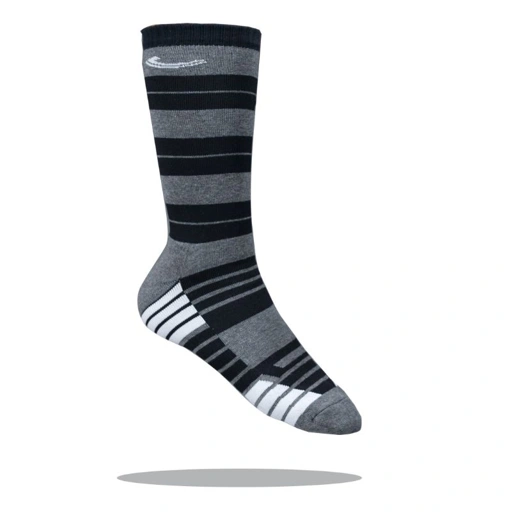 Image of Johnson - Lines Grey Socks