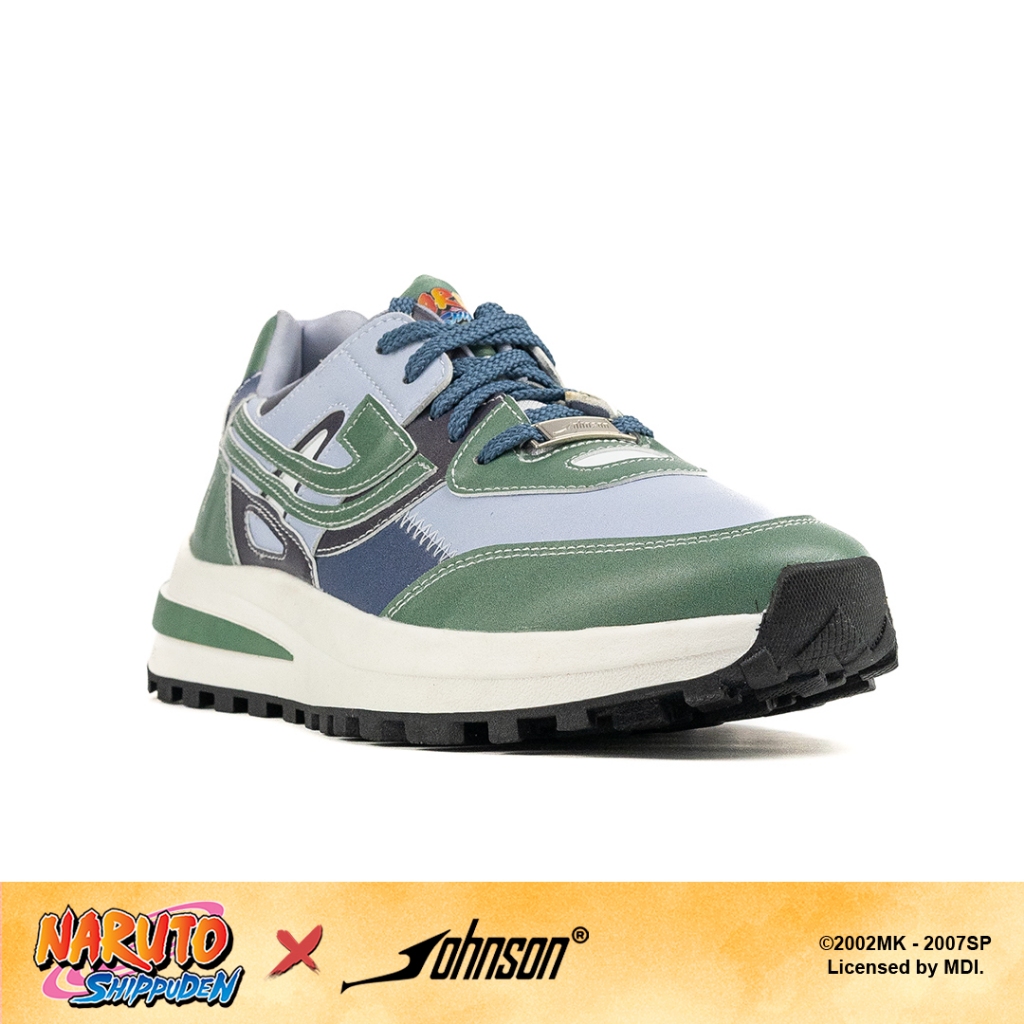 SEPATU SNEAKERS JOHNSON X NARUTO SHIPPUDEN - KAKASHI