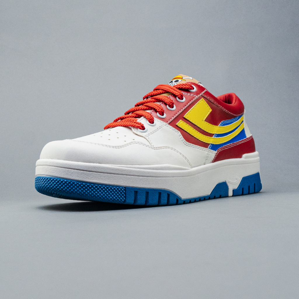SEPATU SNEAKERS JOHNSON X ONE PIECE - LUFFY
