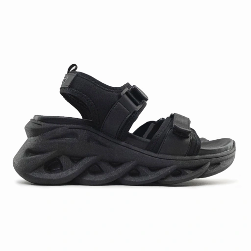 Image of Sandal Wanita Johnson - Volant Black