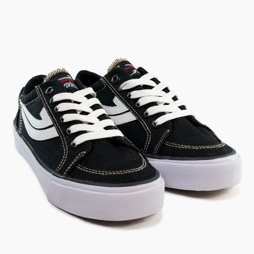 Johnson - Orion Lowcut (LC) | Black White