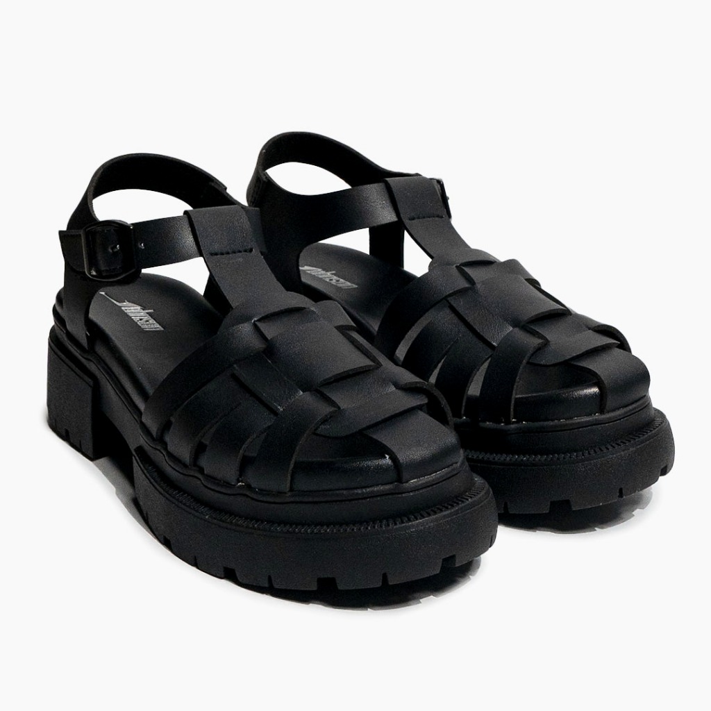 SANDAL WANITA JOHNSON - ZYVA BLACK