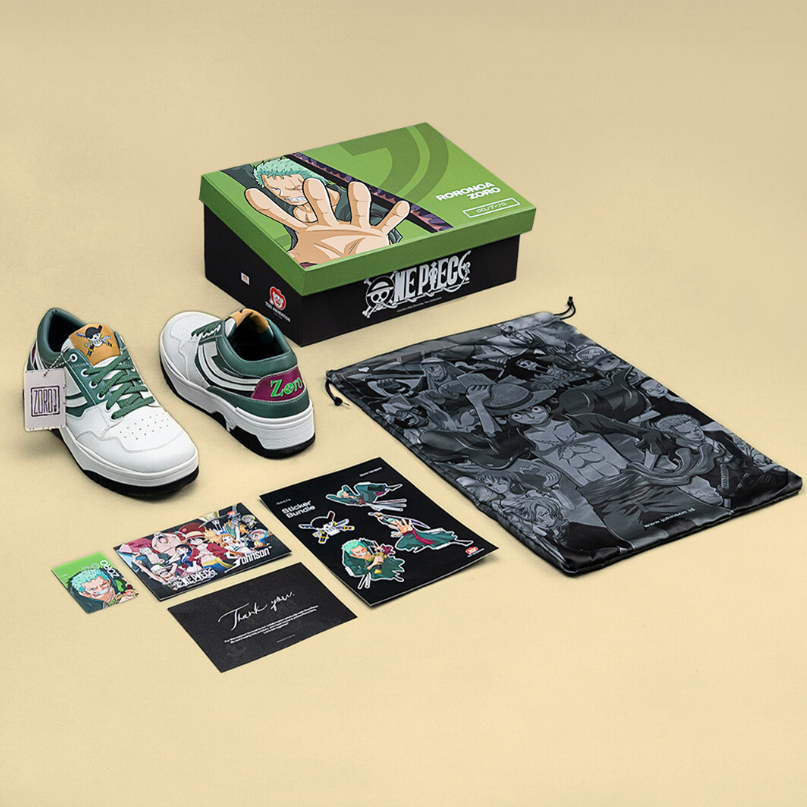SEPATU SNEAKERS JOHNSON X ONE PIECE - ZORO
