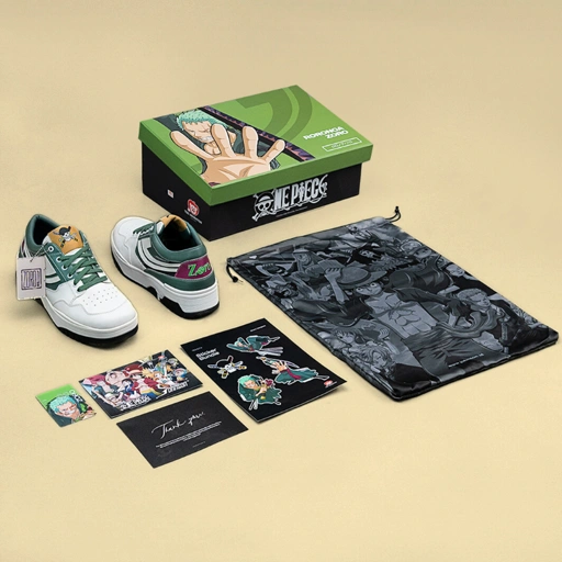 Image of SEPATU SNEAKERS JOHNSON X ONE PIECE - ZORO