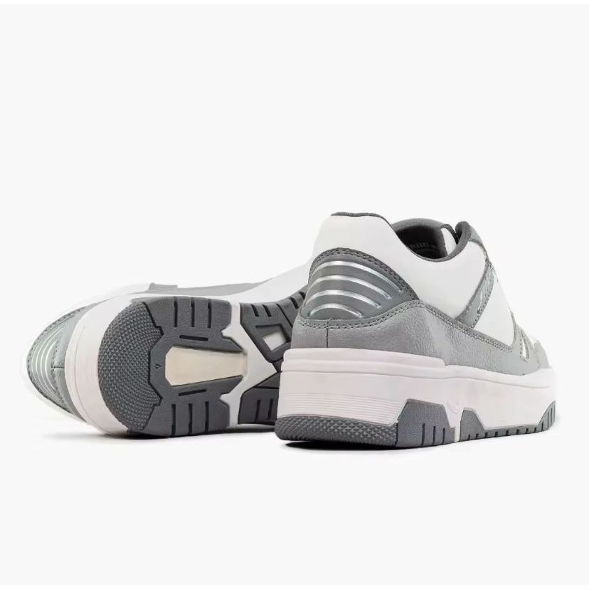 SEPATU SNEAKERS JOHNSON - SIRIUS WHITE GREY