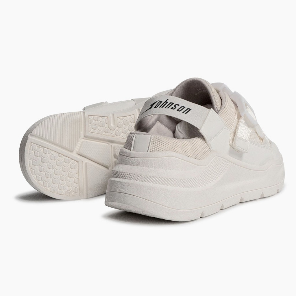 SEPATU SNEAKERS JOHNSON - DRAGON (MAN) WHITE