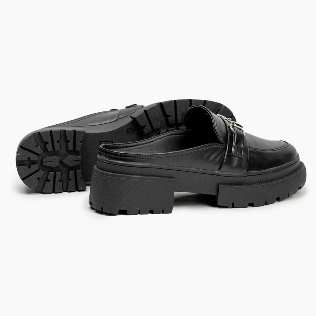 SEPATU SLIP ON WANITA JOHNSON - SALVIA BLACK