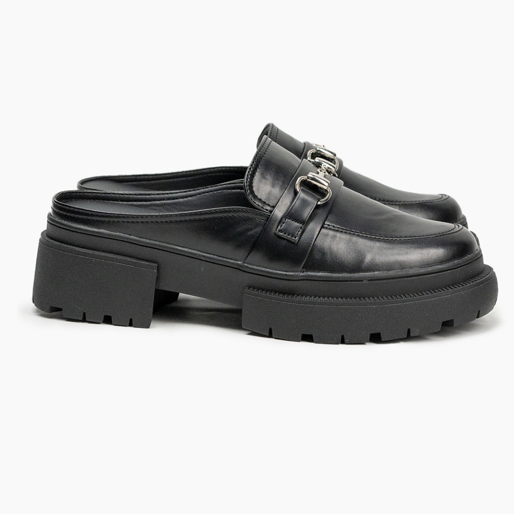 SEPATU SLIP ON WANITA JOHNSON - SALVIA BLACK