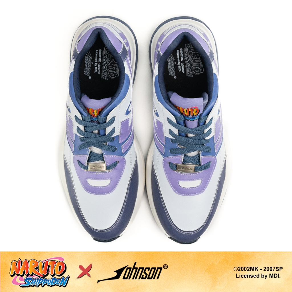 SEPATU SNEAKERS JOHNSON X NARUTO SHIPPUDEN - SASUKE