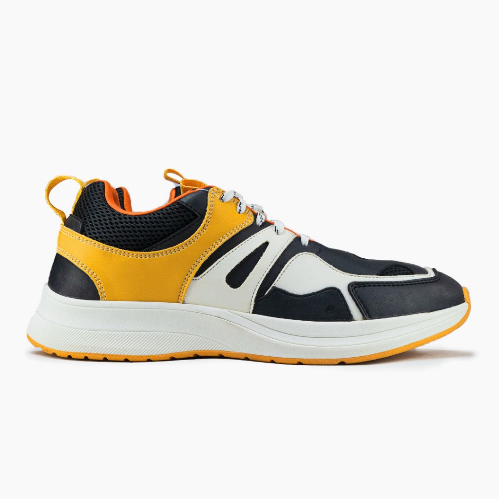 SEPATU SNEAKERS JOHNSON - FENRIR YELLOW WHITE