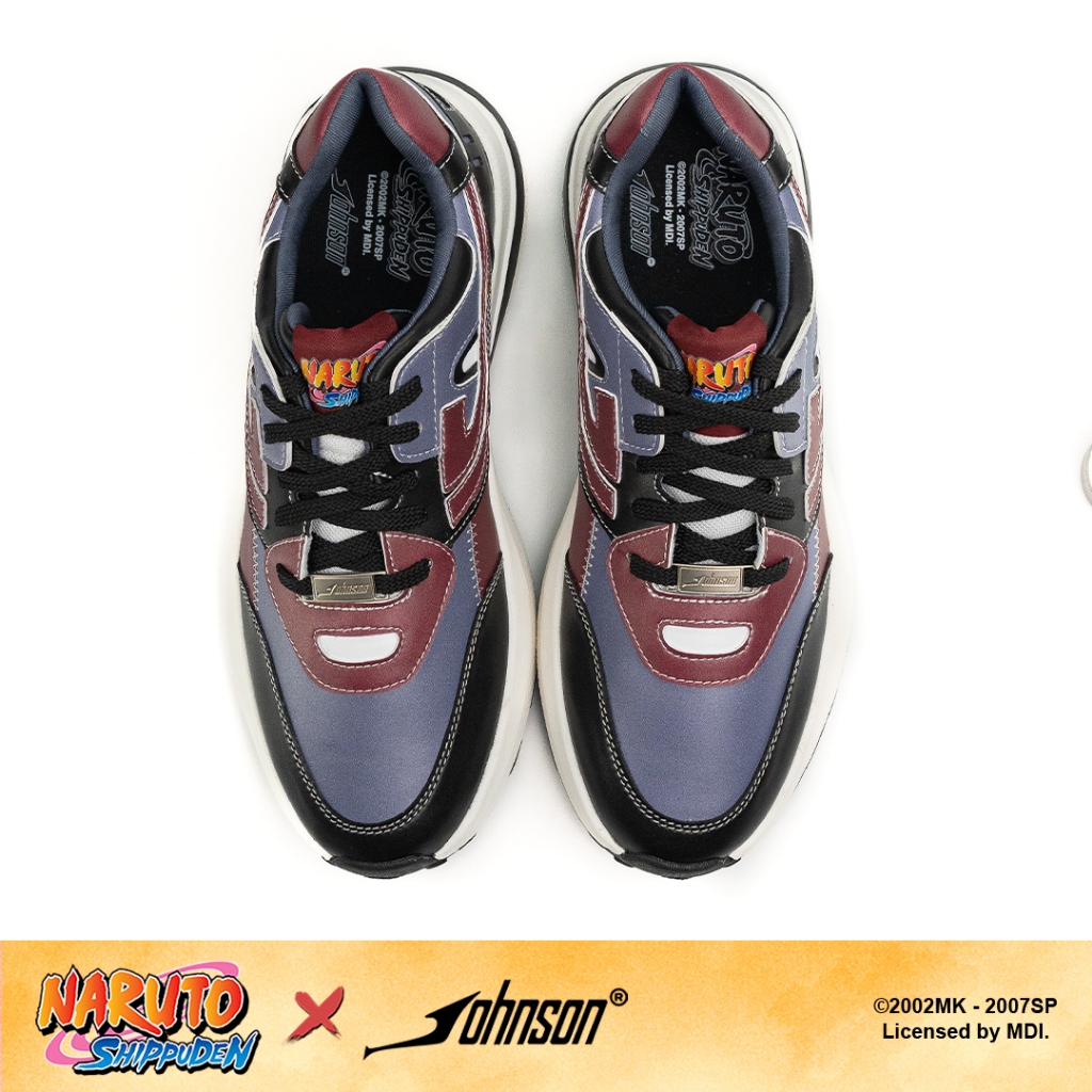 SEPATU SNEAKERS JOHNSON X NARUTO SHIPPUDEN - ITACHI