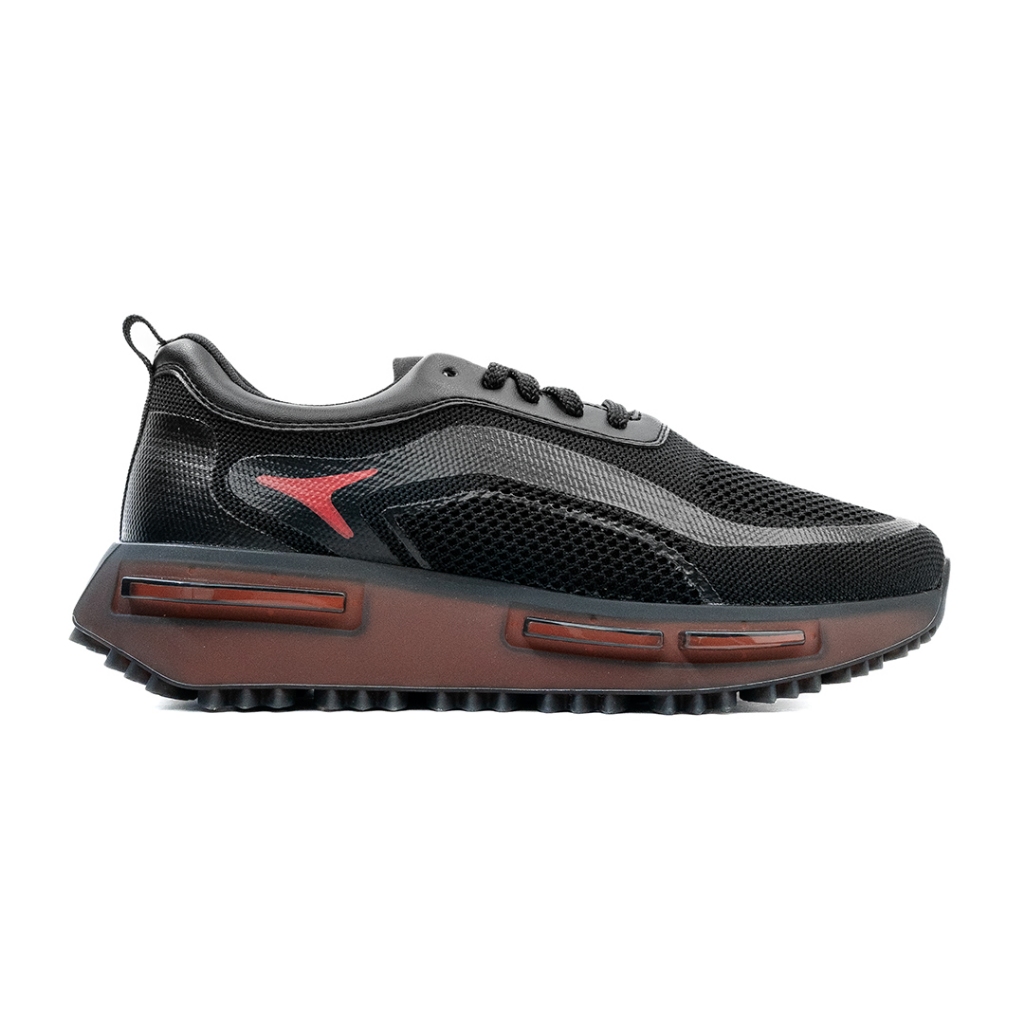 SEPATU SNEAKERS JOHNSON - FIRE BLACK