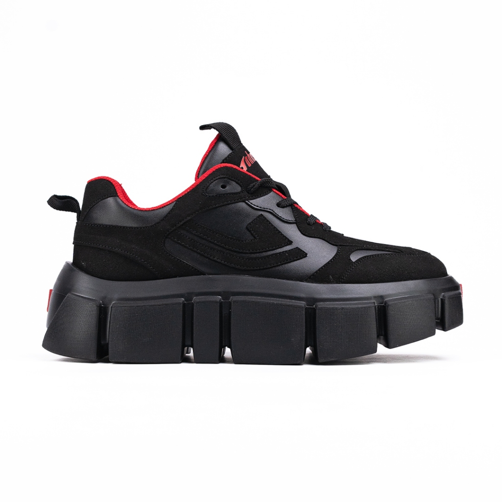 SEPATU SNEAKERS JOHNSON - EARTH BLACK
