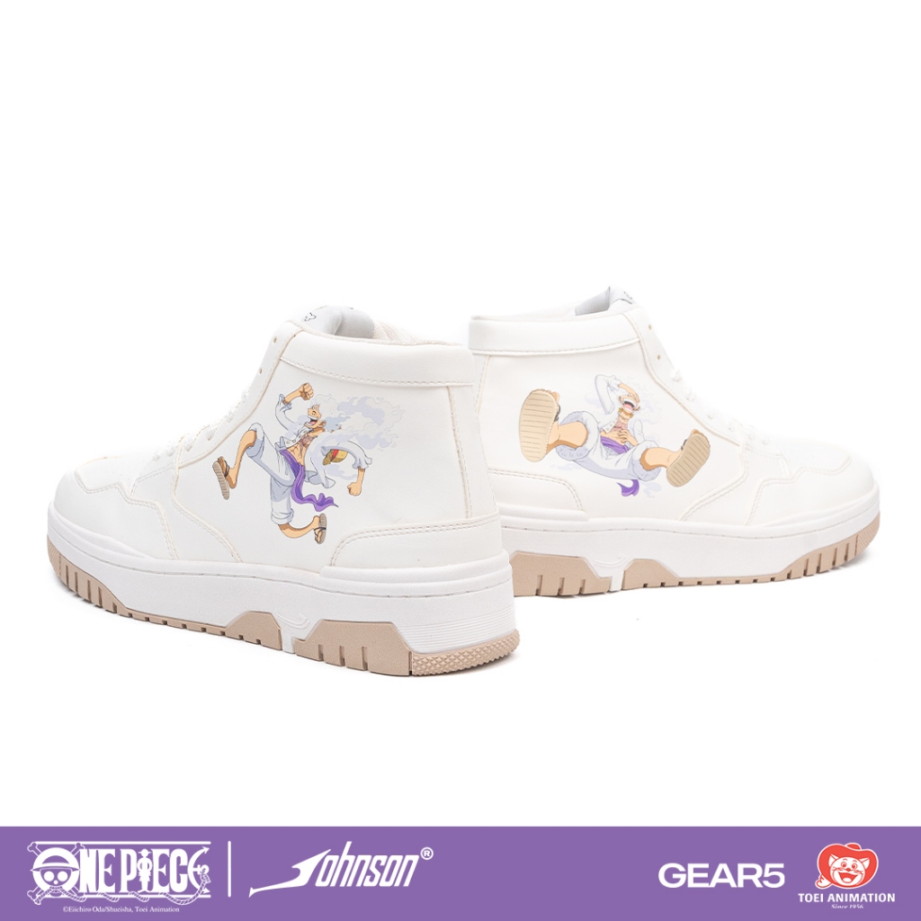 SEPATU SNEAKERS JOHNSON X ONE PIECE HIGHCUT (HC) - LUFFY GEAR 5