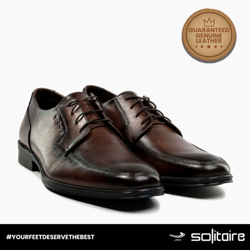 Sepatu Kulit Pria Johnson SOLITAIRE - F03 TAN