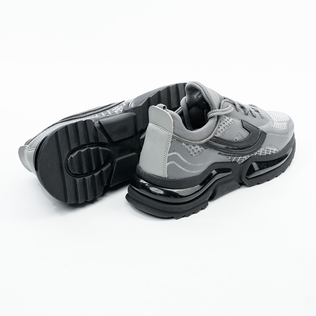 SEPATU SNEAKERS JOHNSON - WATER GREY