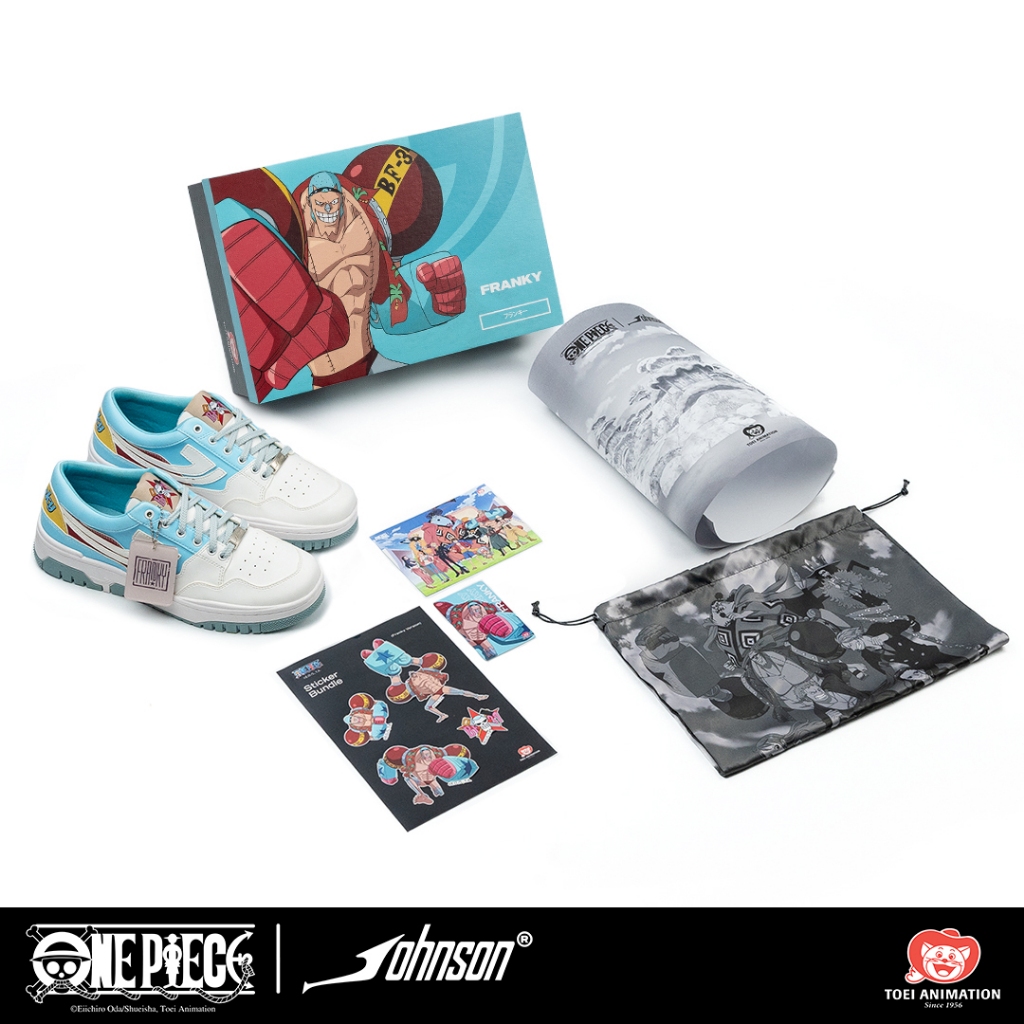 SEPATU SNEAKERS JOHNSON X ONE PIECE - FRANKY