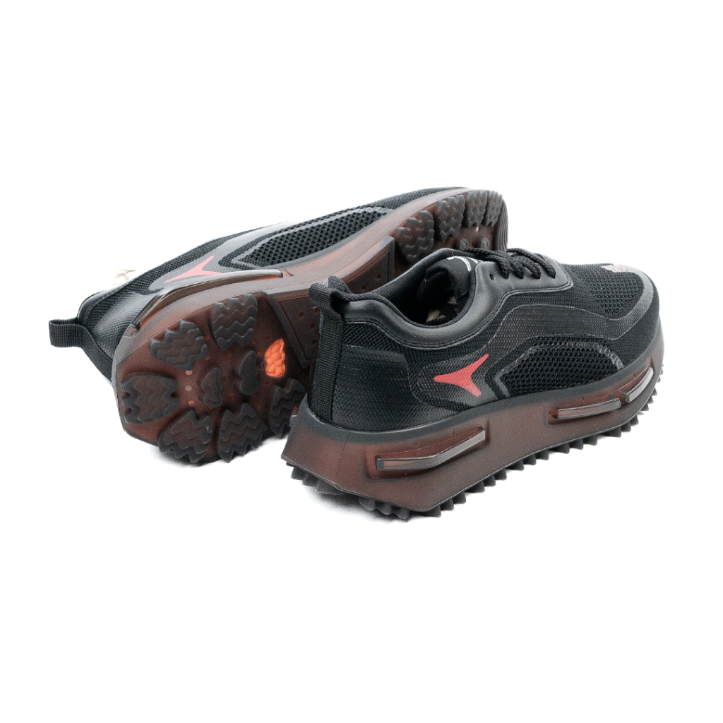 SEPATU SNEAKERS JOHNSON - FIRE BLACK