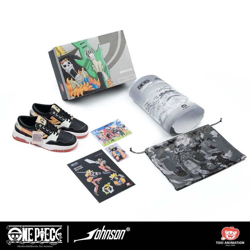 SEPATU SNEAKERS JOHNSON X ONE PIECE - BROOK