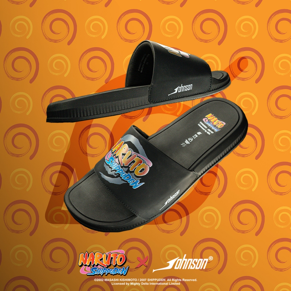 SANDAL JOHNSON X NARUTO SHIPPUDEN - LOGO NARUTO