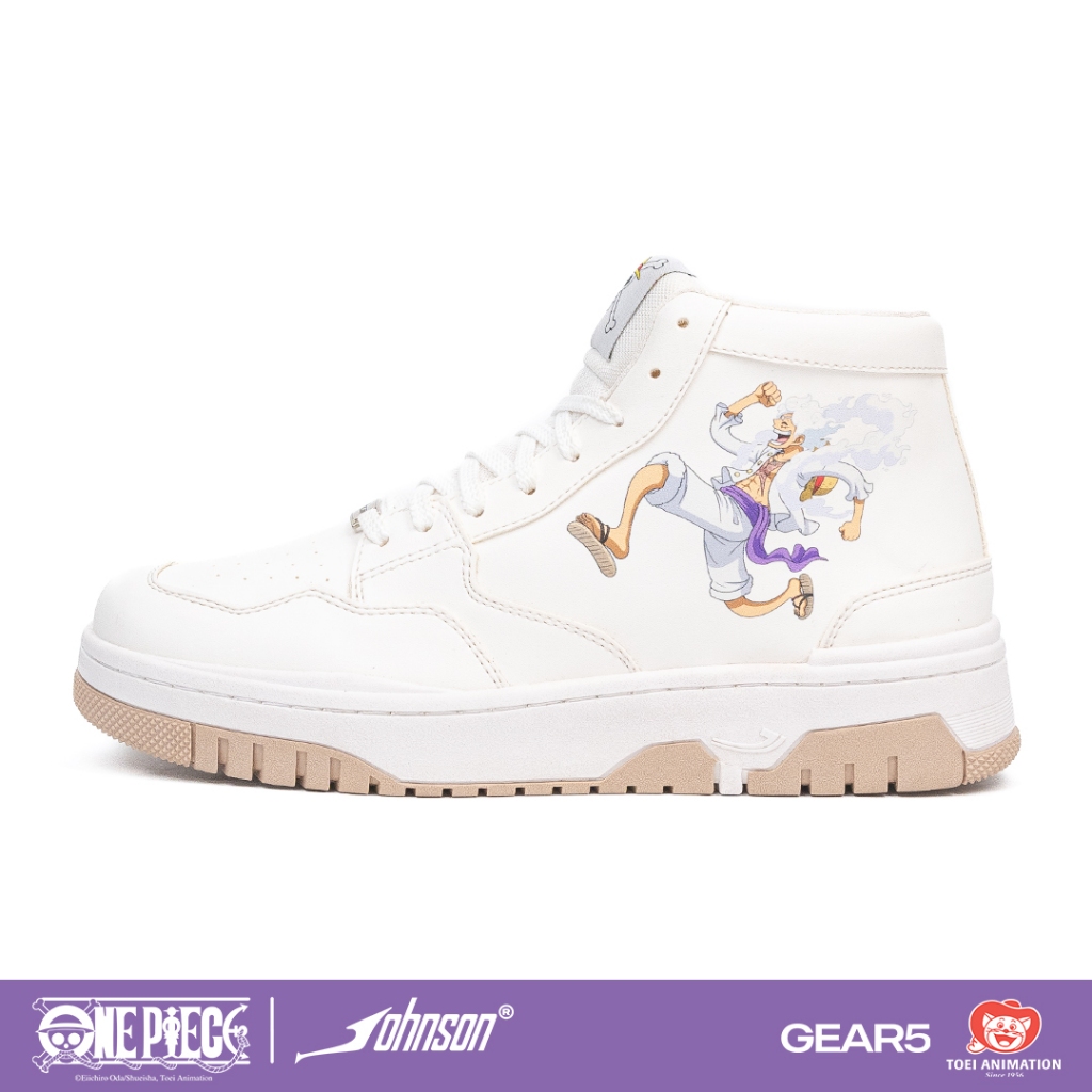 SEPATU SNEAKERS JOHNSON X ONE PIECE HIGHCUT (HC) - LUFFY GEAR 5