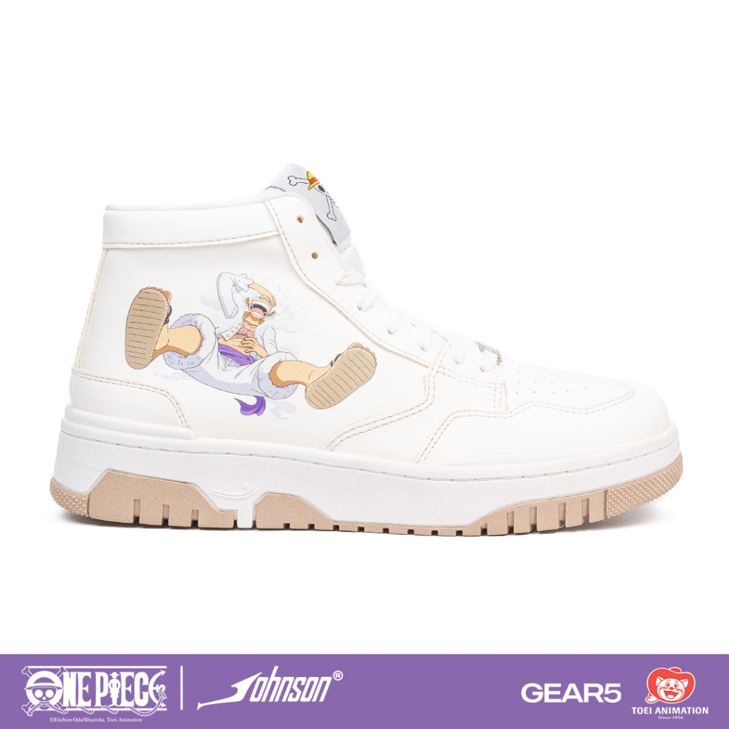 SEPATU SNEAKERS JOHNSON X ONE PIECE HIGHCUT (HC) - LUFFY GEAR 5