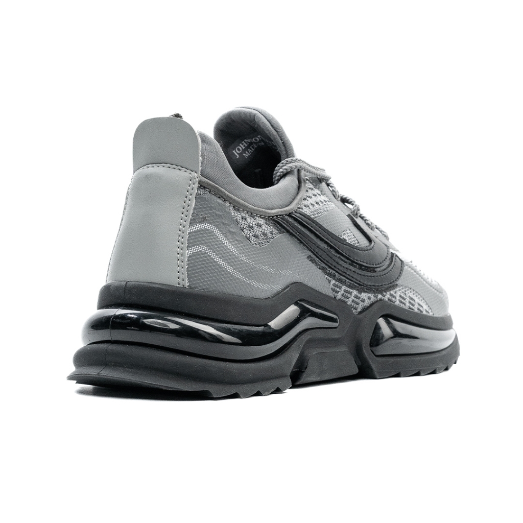 SEPATU SNEAKERS JOHNSON - WATER GREY