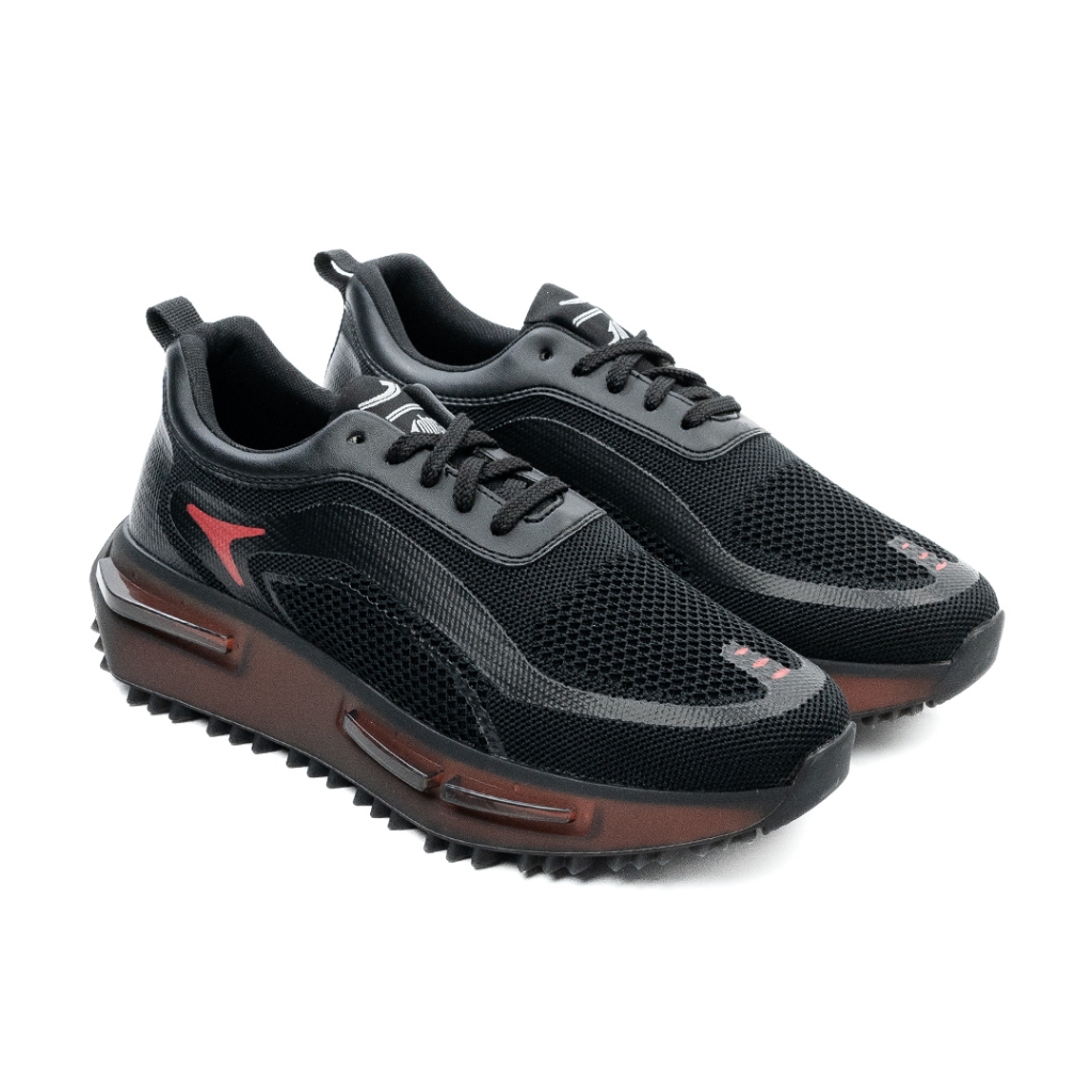 SEPATU SNEAKERS JOHNSON - FIRE BLACK