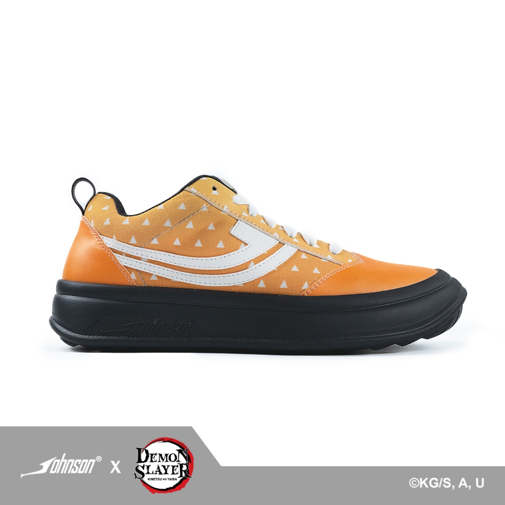 SEPATU SNEAKERS JOHNSON X DEMON SLAYER - ZENITSU