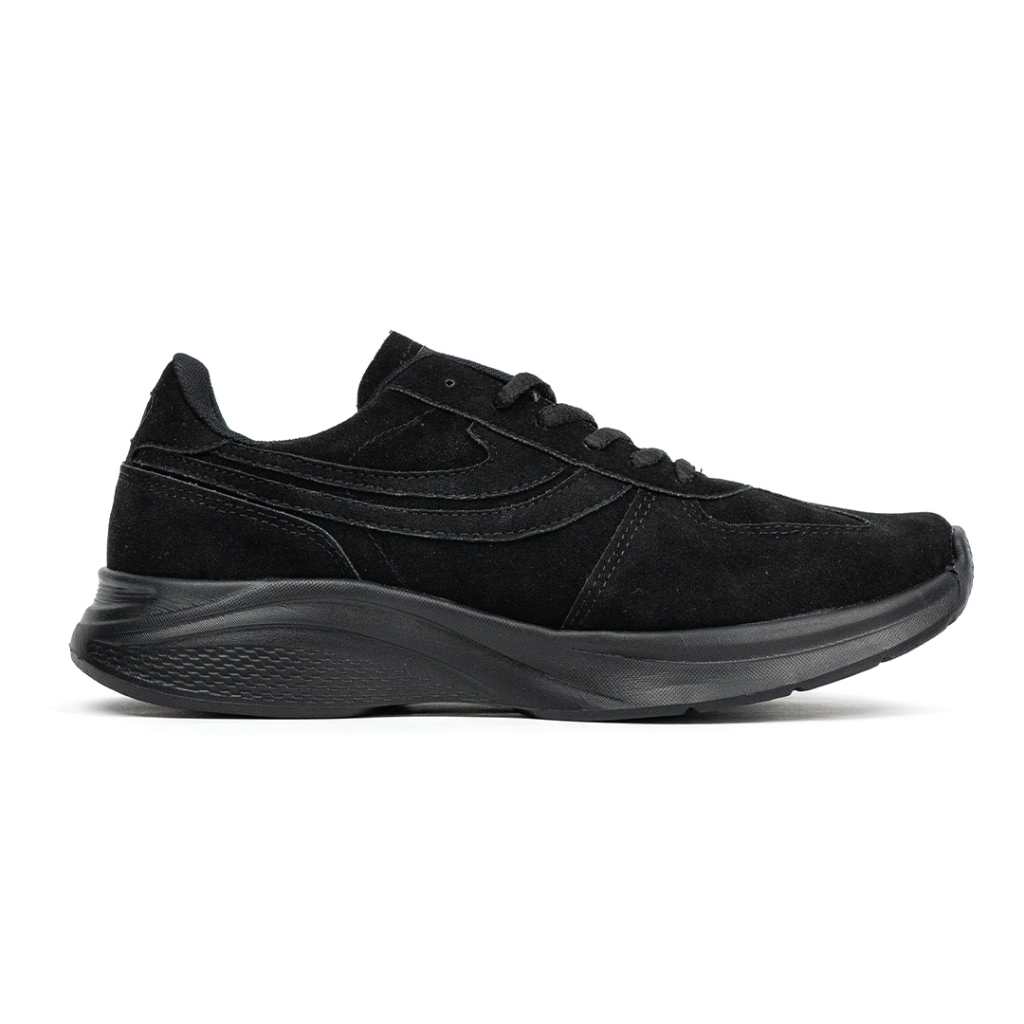 SEPATU SNEAKERS JOHNSON - ULTRA BLACK