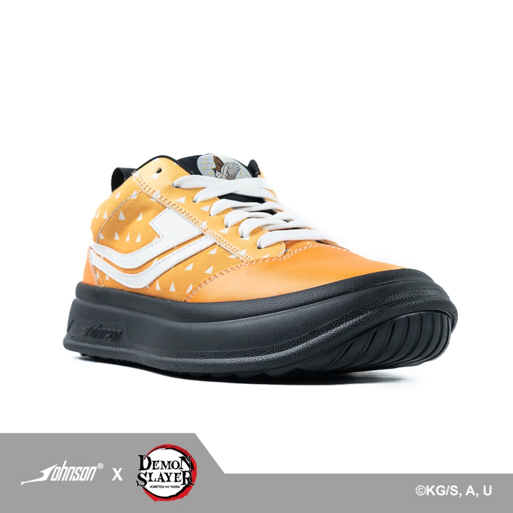 SEPATU SNEAKERS JOHNSON X DEMON SLAYER - ZENITSU