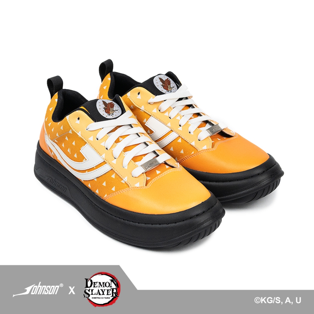 SEPATU SNEAKERS JOHNSON X DEMON SLAYER - ZENITSU