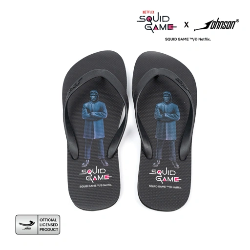Image of SANDAL JEPIT JOHNSON X SQUID GAME DESIGN 2 | FLIP FLOP
