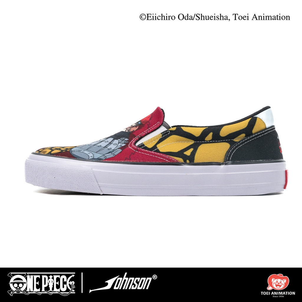 SEPATU SLIP ON JOHNSON X ONE PIECE - KID
