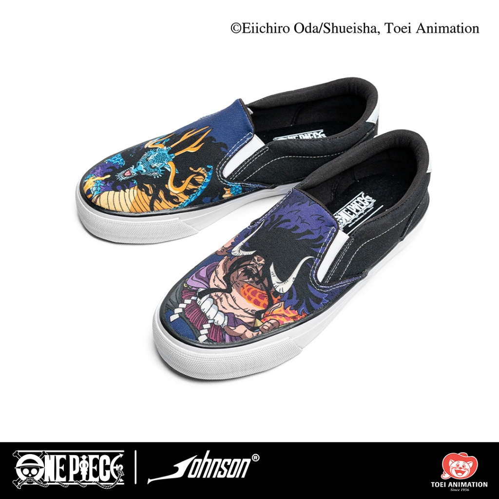 SEPATU SLIP ON JOHNSON X ONE PIECE - KAIDO