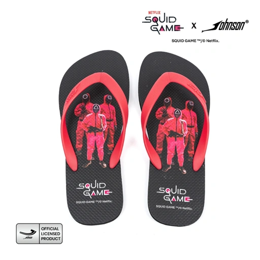 Image of SANDAL JEPIT JOHNSON X SQUID GAME DESIGN 3 | FLIP FLOP