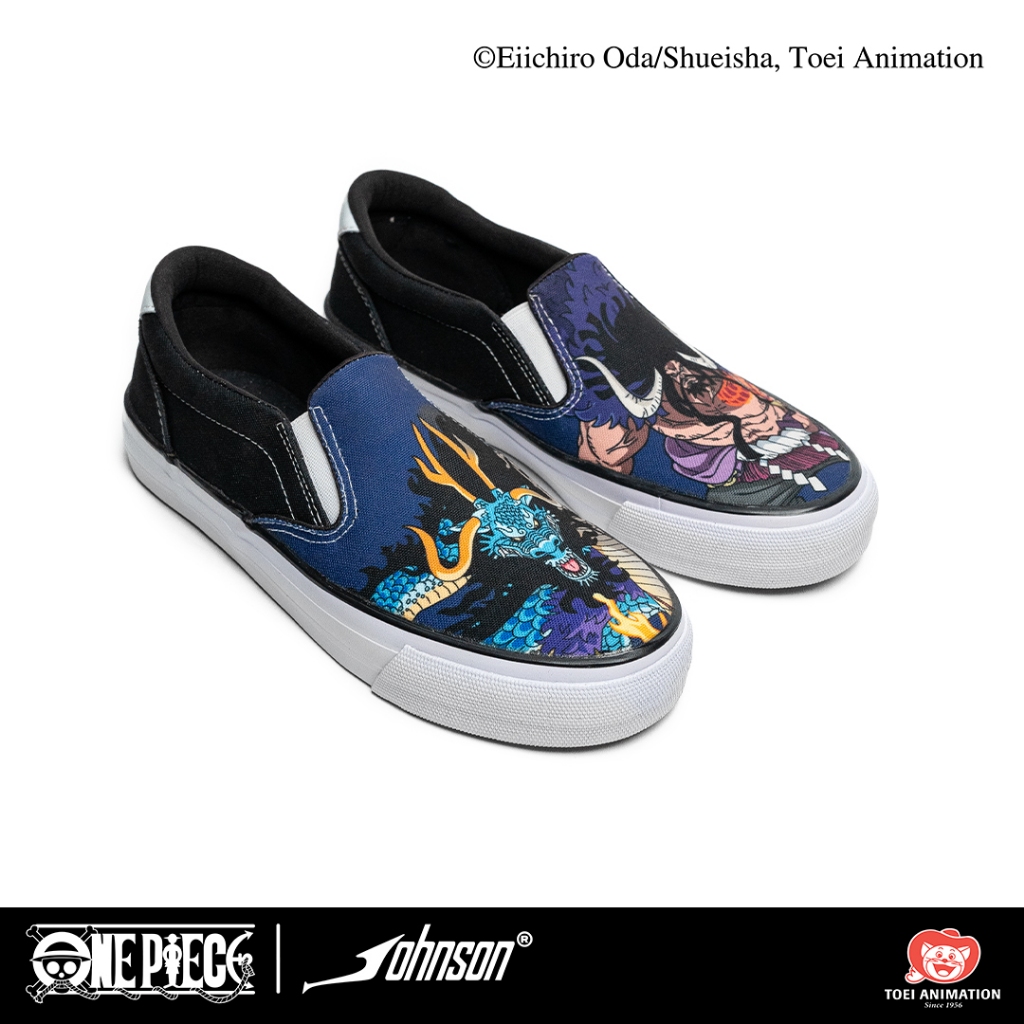 SEPATU SLIP ON JOHNSON X ONE PIECE - KAIDO